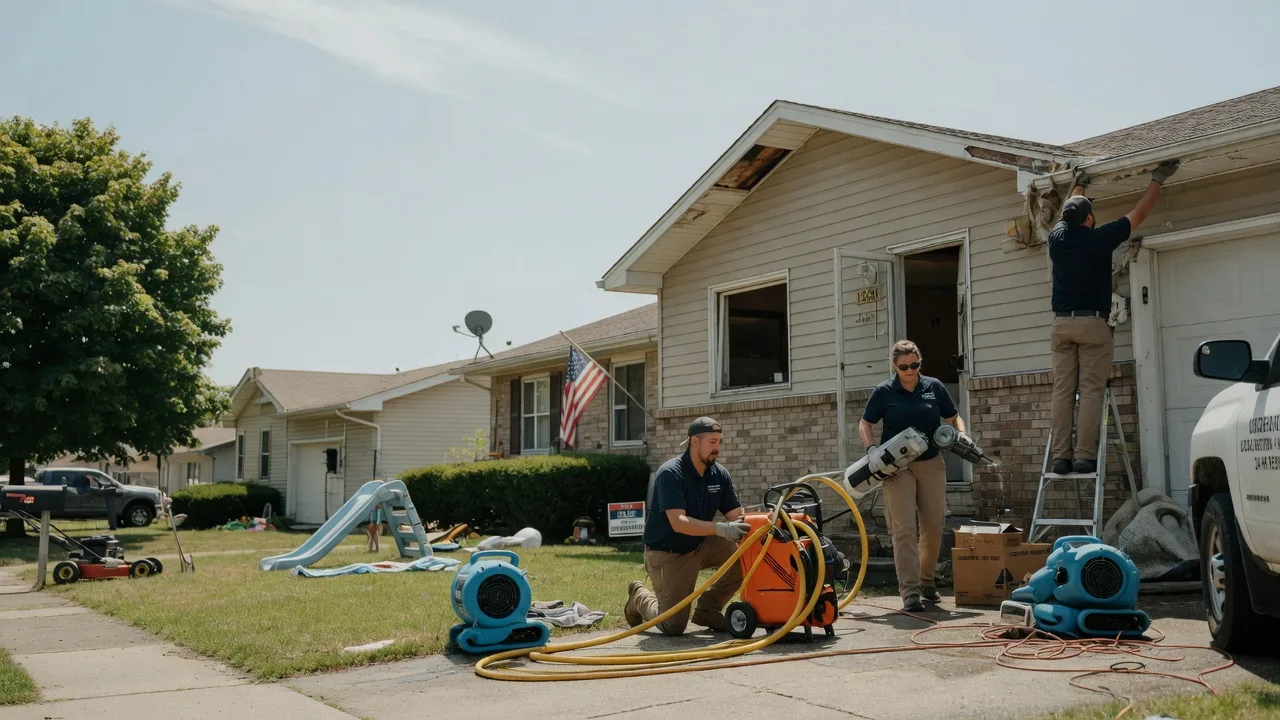 Water Damage Restoration in Basco, IL near me